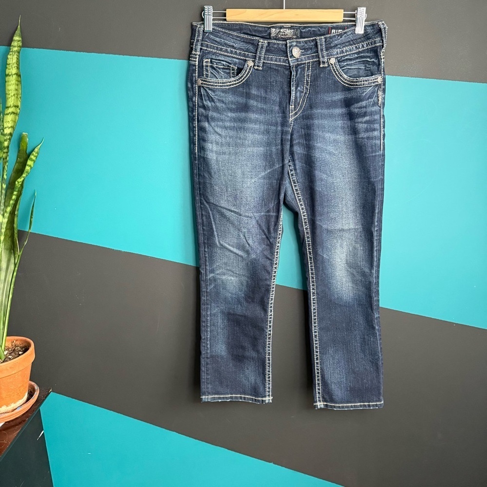 Silver Jeans Women's Suki Mid Capri